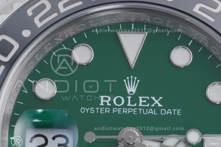 904L Jubilee LHD V2 New VTNR 1:1 Oyster on Best ARF SH3285 II Master 126729 Edition Sprite SS GMT 0129